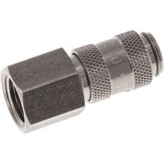 Kupplungsdose (NW2,7) G 1/8"(IG), Edelstahl