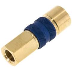 Kupplungsdose (NW5) G 1/8"(IG), blau, Sechseck SW10