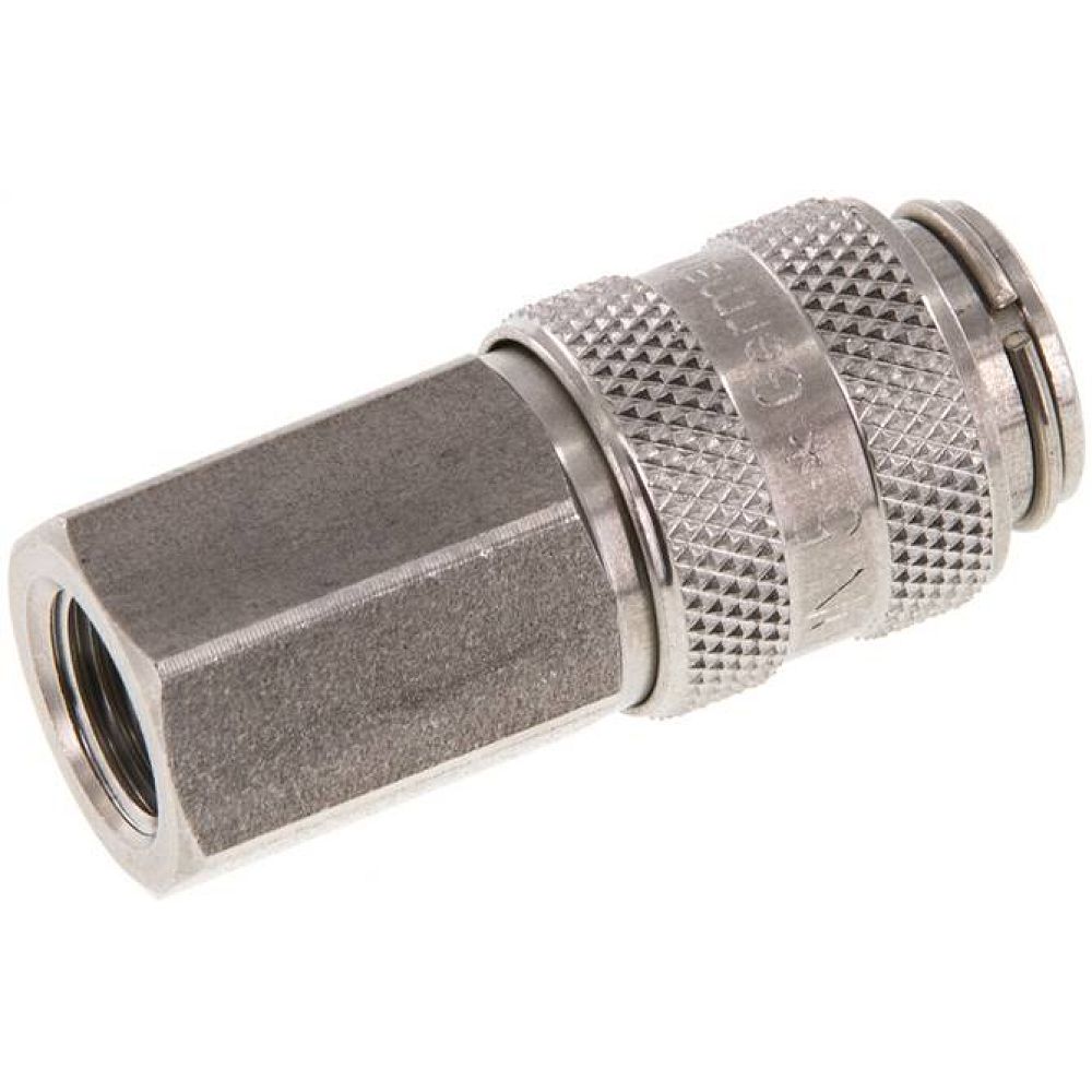 Kupplungsdose (NW5) G 1/8"(IG), Edelstahl