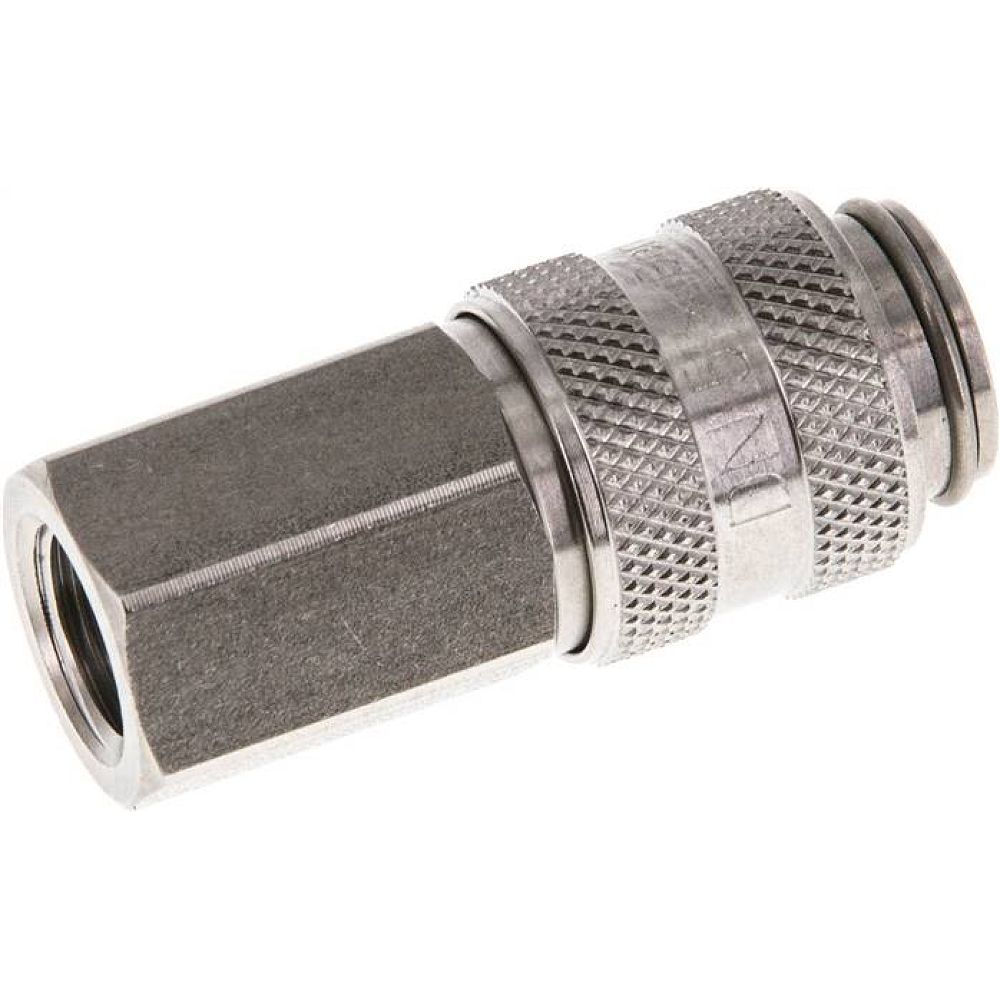 Kupplungsdose (NW5) G 1/8"(IG), Edelstahl