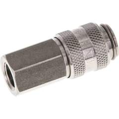 Kupplungsdose (NW5) G 1/8"(IG), Edelstahl