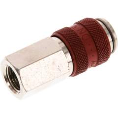 Kupplungsdose (NW5) G 1/8"(IG), Messing vernickelt