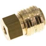 Kupplungsdose (NW7,2) G 1/8"(IG), Messing