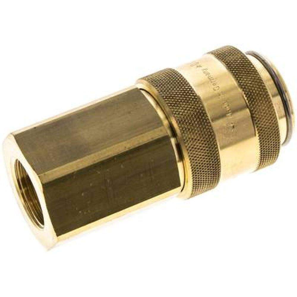 Kupplungsdose (NW19) G 3/4"(IG), Messing