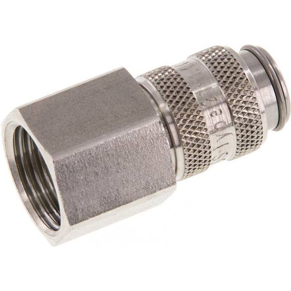 Parker KDGI 38 NW5 ES4A. Kupplungsdose (NW5) G 3/8"(IG), 1.4404