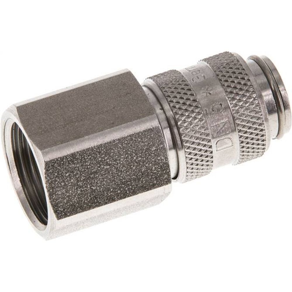 Kupplungsdose (NW5) G 3/8"(IG), Edelstahl