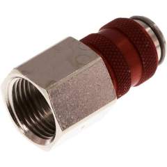 Parker KDGI 38 NW5 MSVBA-RO. Kupplungsdose (NW5) G 3/8"(IG), Messing vernickelt