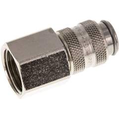 Parker KDGI 38 NW5 ST. Kupplungsdose (NW5) G 3/8"(IG), Stahl gehärtet & vernickelt