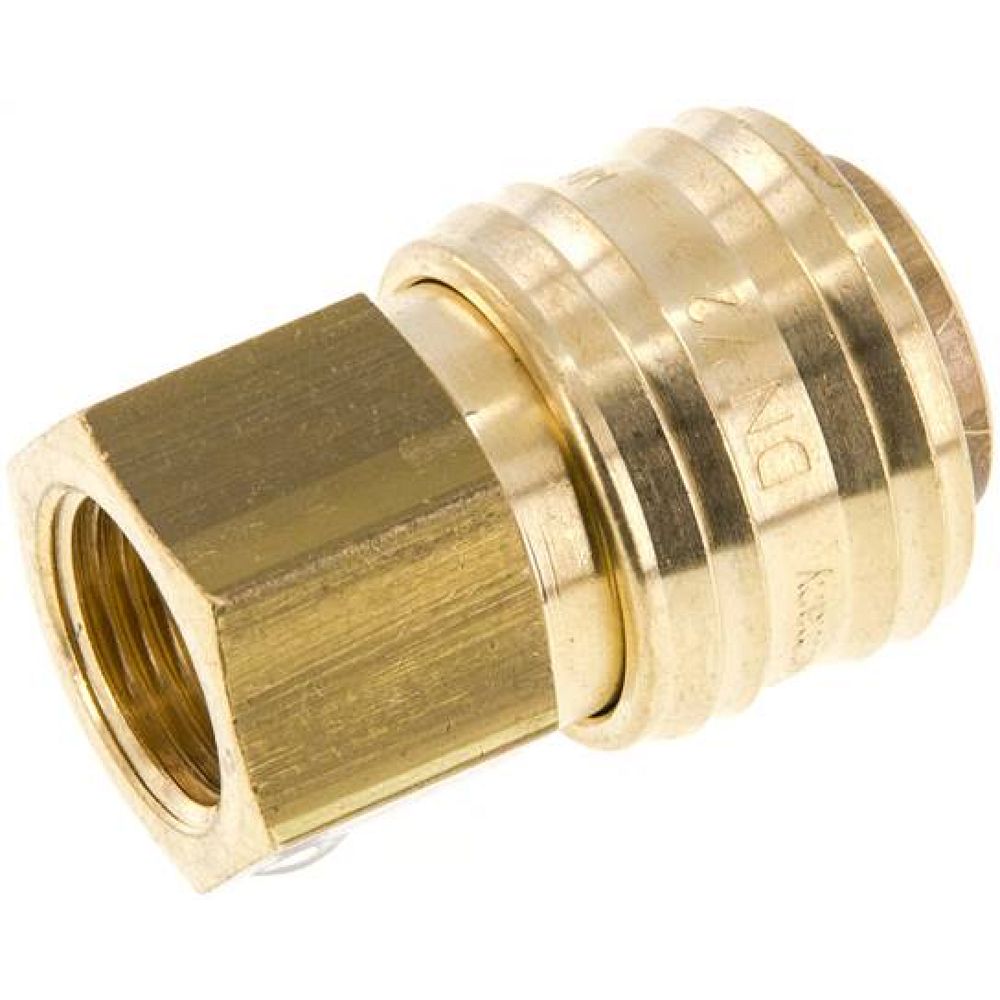 Kupplungsdose (NW7,2) G 3/8"(IG), Messing
