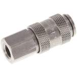 Kupplungsdose (NW2,7) M 5(IG), Edelstahl