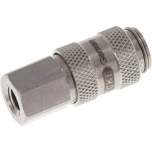 Kupplungsdose (NW2,7) M 5(IG), Edelstahl