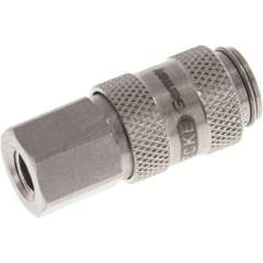 Kupplungsdose (NW2,7) M 5(IG), Edelstahl