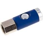 Sicherheits-Druckknopfkupplung (NW7,2), G 1/2" IG, Stahl verzinkt