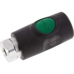 Sicherheits-Druckknopfkupplung (NW7,2), G 1/4" IG, Kunststoff