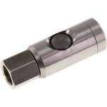 Sicherheits-Druckknopfkupplung (NW7,2), G 3/8" IG, Edelstahl