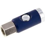 Sicherheits-Druckknopfkupplung (NW7,2), G 3/8" IG, Stahl verzinkt