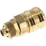 Parker KDK 129 NW7 BA. Kupplungsdose (NW7,2) 12x9mm Schlauch, Messing