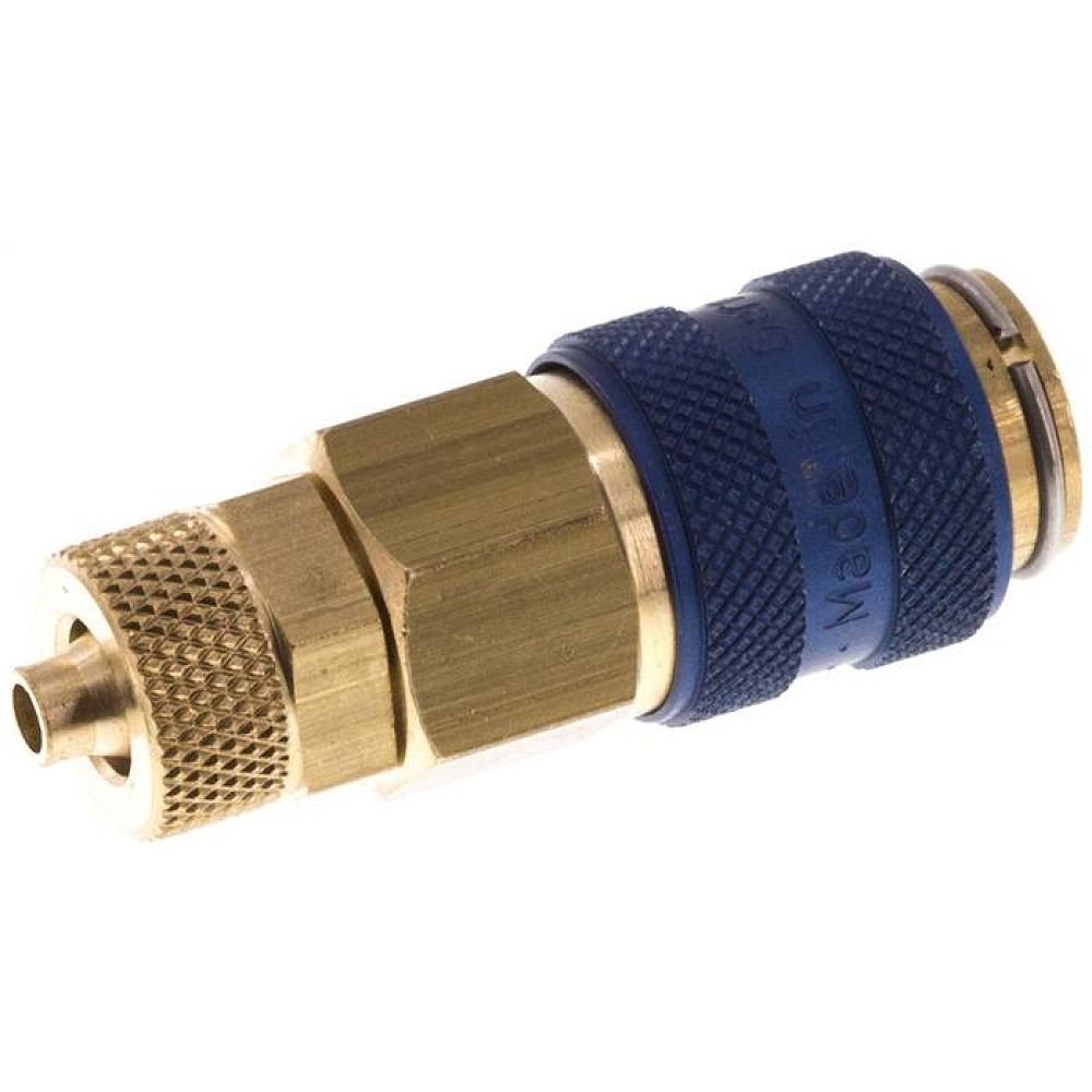 Kupplungsdose (NW5) 6x4mm Schlauch, Messing