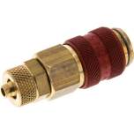 Kupplungsdose (NW5) 6x4mm Schlauch, Messing