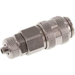 Kupplungsdose (NW5) 6x4mm Schlauch, Edelstahl