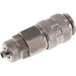 Kupplungsdose (NW5) 6x4mm Schlauch, Edelstahl