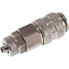 Kupplungsdose (NW5) 6x4mm Schlauch, Edelstahl