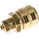 Kupplungsdose (NW7,2) 8x6mm Schlauch, Messing