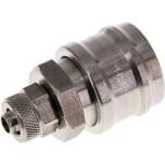 Kupplungsdose (NW7,2) 8x6mm Schlauch, Edelstahl