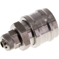 Kupplungsdose (NW7,2) 8x6mm Schlauch, Edelstahl