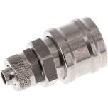Kupplungsdose (NW7,2) 10x8mm Schlauch, Edelstahl
