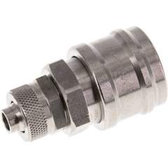 Kupplungsdose (NW7,2) 10x8mm Schlauch, Edelstahl
