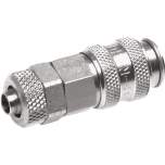 Parker KDK 4 NW2,7 ES4A BA. Kupplungsdose (NW2,7) 6x4mm Schlauch, 1.4404