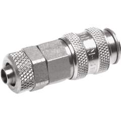 Parker KDK 4 NW2,7 ES4A BA. Kupplungsdose (NW2,7) 6x4mm Schlauch, 1.4404