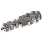 Parker KDKS 4 NW5 ES4A BA. Schott-Kupplungsdose (NW5) 6x4mm Schlauch, 1.4404