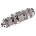 Parker KDKS 6 NW5 ES BA. Schott-Kupplungsdose (NW5) 8x6mm Schlauch, Edelstahl