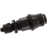 Parker KDKS 6 NW5 PO. Schott-Kupplungsdose (NW5) 8x6mm Schlauch, POM