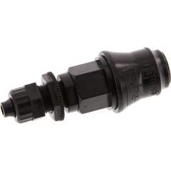 Parker KDKS 6 NW5 PO. Schott-Kupplungsdose (NW5) 8x6mm Schlauch, POM