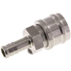 Kupplungsdose (NW7,2) 10mm Schlauch, Edelstahl