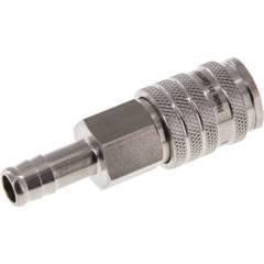 Kupplungsdose (NW7,2) 10mm Schlauch, Edelstahl