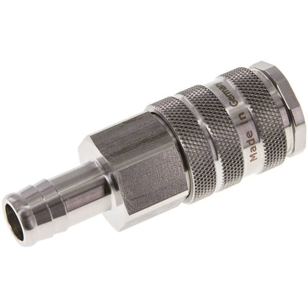 Kupplungsdose (NW10) 13 (1/2")mm Schlauch, 1.4404