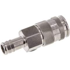 Kupplungsdose (NW10) 13 (1/2")mm Schlauch, Edelstahl