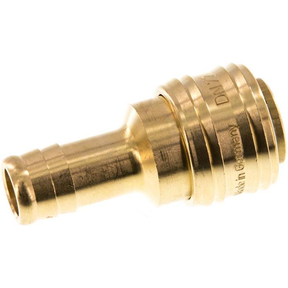 Kupplungsdose (NW7,2) 13 (1/2")mm Schlauch, Messing