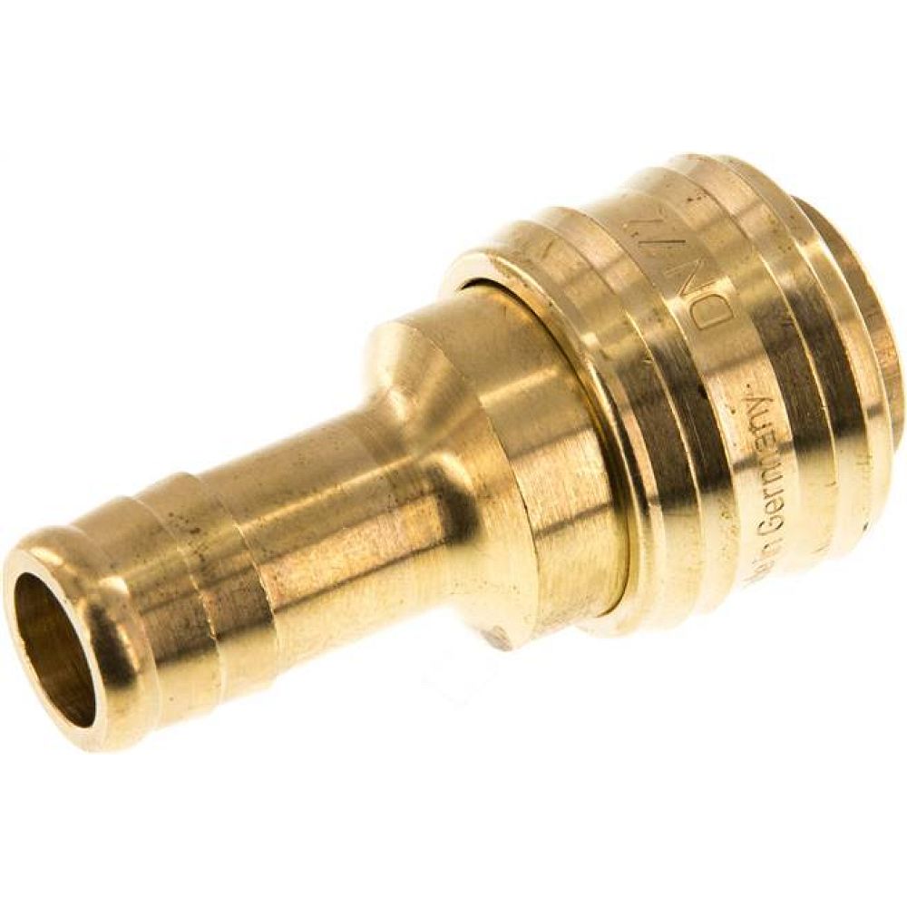 Kupplungsdose (NW7,2) 13 (1/2")mm Schlauch, Messing
