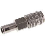 Kupplungsdose (NW7,2) 13 (1/2")mm Schlauch, Edelstahl