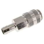 Parker KDS 19 NW15 MSV. Kupplungsdose (NW15) 19 (3/4")mm Schlauch, Messing vernickelt