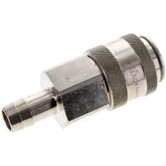 Kupplungsdose (NW19) 19 (3/4")mm Schlauch, Messing vernickelt