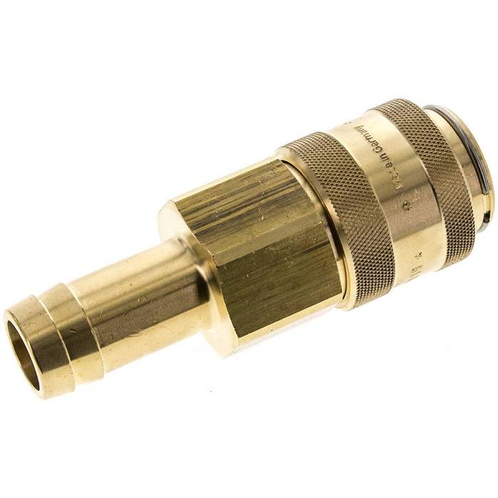 Kupplungsdose (NW19) 25 (1")mm Schlauch, Messing
