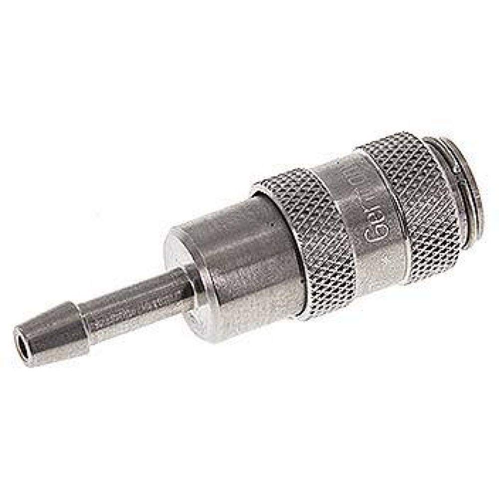 Kupplungsdose (NW2,7) 3mm Schlauch, Edelstahl