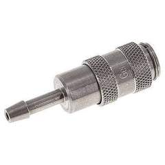 Kupplungsdose (NW2,7) 3mm Schlauch, Edelstahl