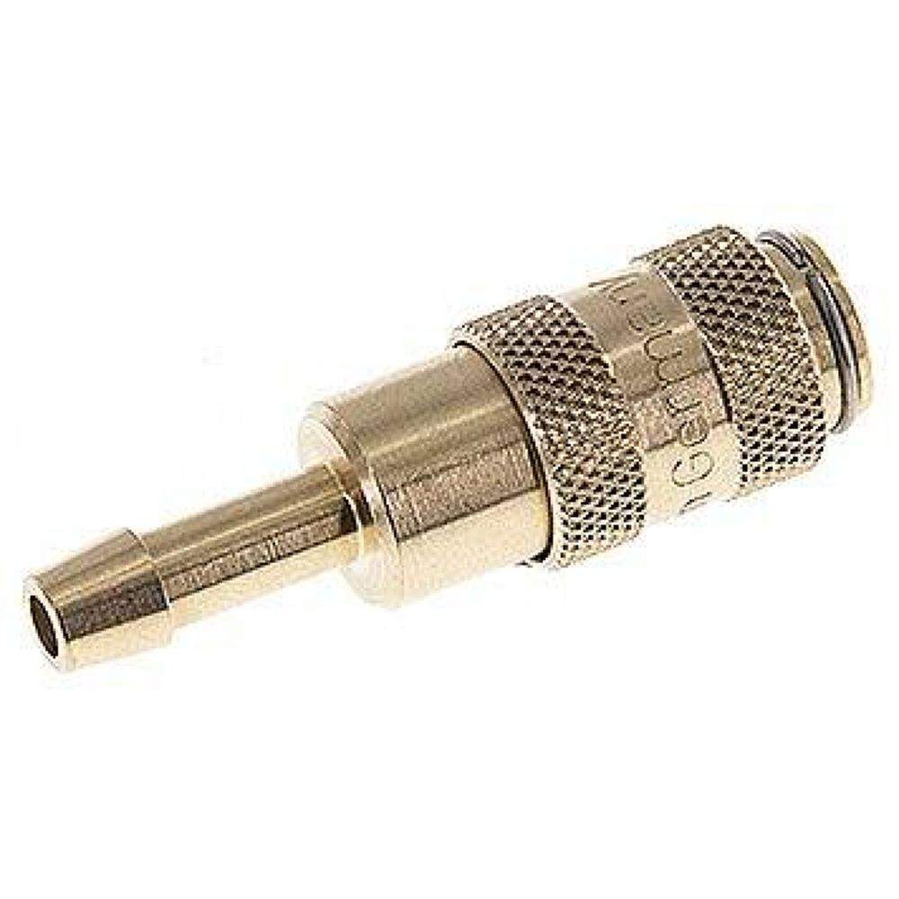 Kupplungsdose (NW2,7) 4mm Schlauch, Messing